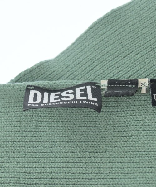 DIESEL（ディーゼル）マフラー 緑 サイズ:UNI レディース/2200603723117