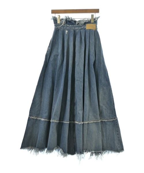 DIESEL（ディーゼル）ロング・マキシ丈スカート 紺 サイズ:26(M位) レディース/2200627283031