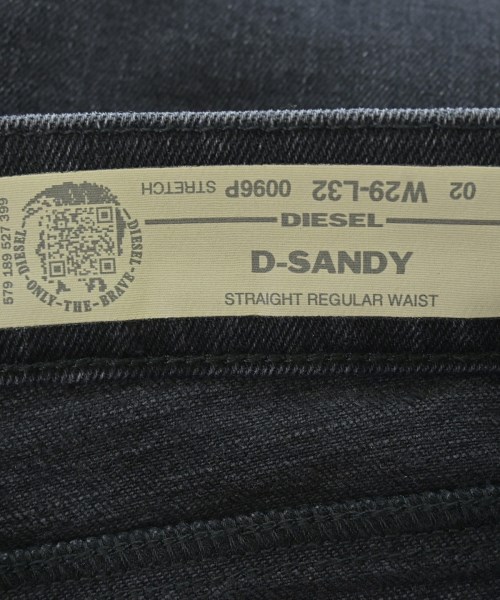 DIESEL（ディーゼル）デニムパンツ 黒 サイズ:29(L位) レディース/2200628537201