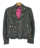 DIESEL（ディーゼル）ライダース 黒 サイズ:S レディース/2200642363015