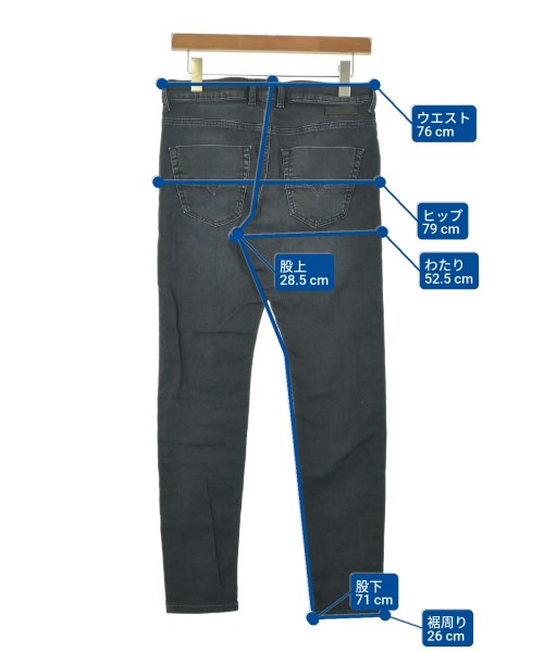 DIESEL（ディーゼル）デニムパンツ 紺 サイズ:27(M位) レディース/2200630364031