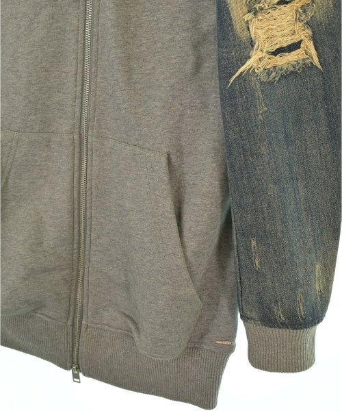 DIESEL（ディーゼル）パーカー グレー サイズ:XS レディース/2200643200043