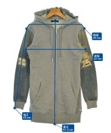 DIESEL（ディーゼル）パーカー グレー サイズ:XS レディース/2200643200043