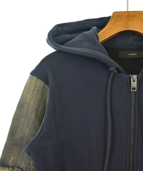DIESEL（ディーゼル）パーカー 紺 サイズ:XS レディース/2200643200050