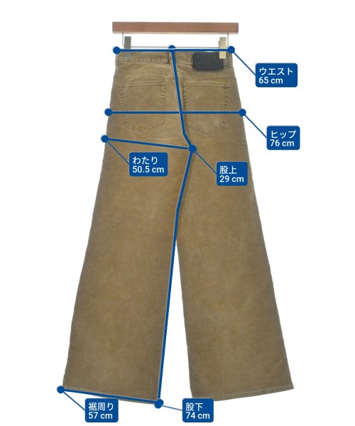 DIESEL（ディーゼル）その他 茶 サイズ:24(S位) レディース/2200636427020