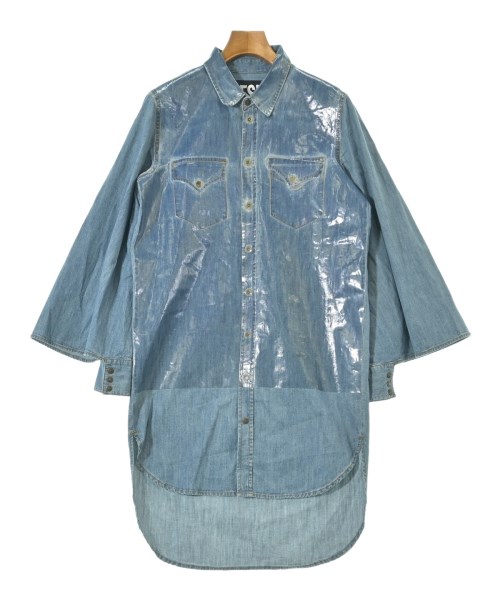DIESEL(ディーゼル)シャツワンピース 青 サイズ:XS/2200636427099