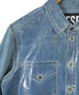 DIESEL（ディーゼル）シャツワンピース 青 サイズ:XS レディース/2200636427099