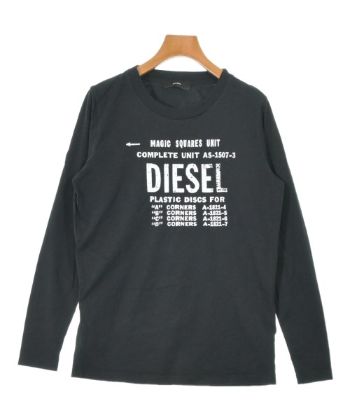 DIESEL(ディーゼル)Tシャツ・カットソー 黒 サイズ:XS/2200636427105