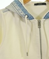 DIESEL（ディーゼル）パーカー 白 サイズ:XS レディース/2200636427259