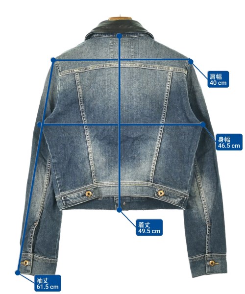 DIESEL（ディーゼル）デニムジャケット 青 サイズ:S レディース/2200642181039