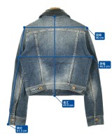 DIESEL（ディーゼル）デニムジャケット 青 サイズ:S レディース/2200642181039