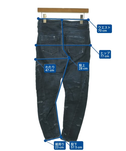 DIESEL（ディーゼル）デニムパンツ 青 サイズ:34(XS位) レディース/2200642181053