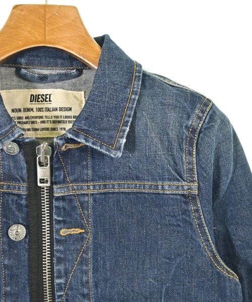 DIESEL（ディーゼル）デニムジャケット 青 サイズ:XS レディース/2200642181077