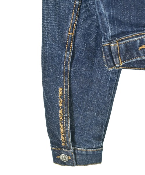 DIESEL（ディーゼル）デニムジャケット 青 サイズ:XS レディース/2200642181077