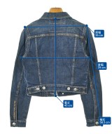 DIESEL（ディーゼル）デニムジャケット 青 サイズ:XS レディース/2200642181077