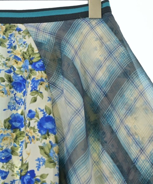 DIESEL（ディーゼル）ひざ丈スカート 青 サイズ:XXS レディース/2200642181268