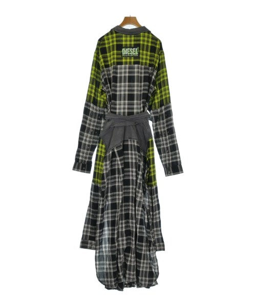 DIESEL（ディーゼル）シャツワンピース グレー サイズ:XS レディース/2200642181633