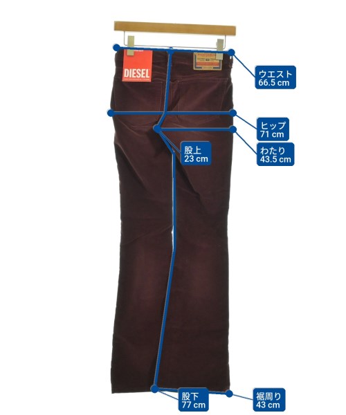 DIESEL（ディーゼル）その他 赤 サイズ:23(XS位) レディース/2200642181855