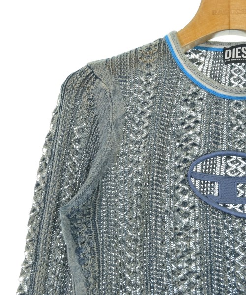 DIESEL（ディーゼル）ニット・セーター グレー サイズ:S レディース/2200642181909