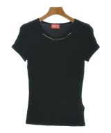 DIESEL（ディーゼル）Tシャツ・カットソー 黒 サイズ:S レディース/2200631818069