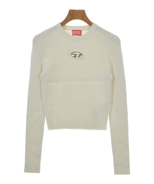 DIESEL(ディーゼル)ニット・セーター 白 サイズ:M/2200644431071