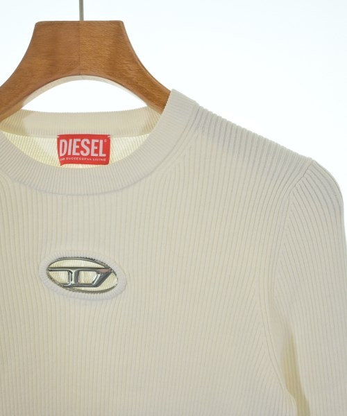 DIESEL（ディーゼル）ニット・セーター 白 サイズ:M レディース/2200644431071