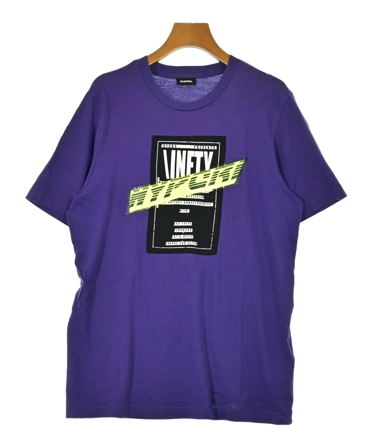 DIESEL ディーゼル Tシャツ・カットソー XS 紫 【古着】【中古】【送料無料】 DIESEL（ディーゼル）Tシャツ・カットソー 紫 サイズ:XS レディース
