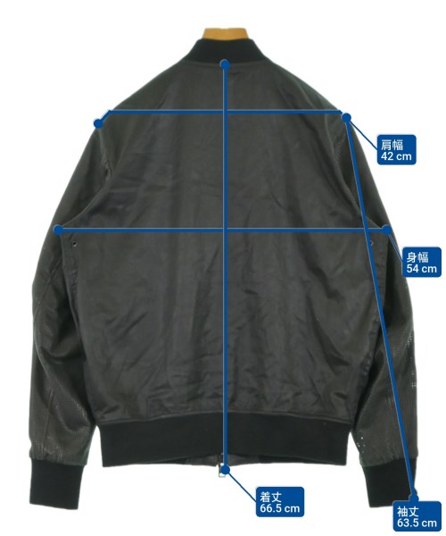 DIESEL（ディーゼル）ブルゾン 黒 サイズ:M レディース/2200622009018