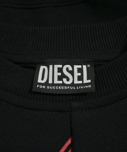 DIESEL（ディーゼル）スウェット 黒 サイズ:M レディース/2200622778051