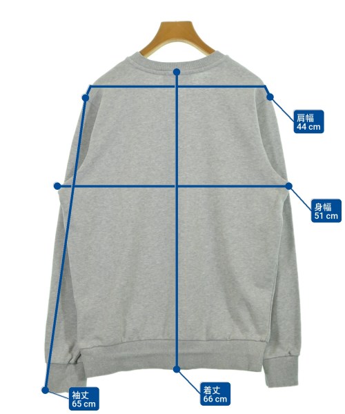 DIESEL（ディーゼル）スウェット グレー サイズ:S レディース/2200624581024