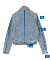 DIESEL（ディーゼル）デニムジャケット 青 サイズ:XS レディース/2200614725018