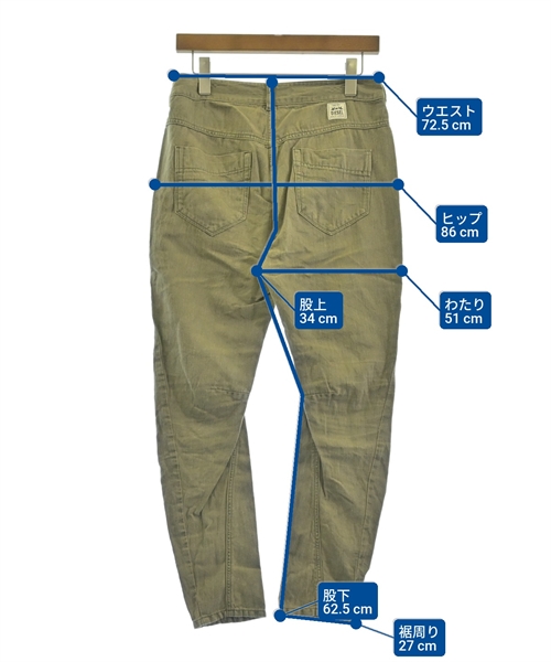 DIESEL（ディーゼル）その他 カーキ サイズ:25(S位) レディース/2200613140034