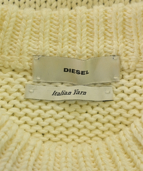 DIESEL（ディーゼル）ニット・セーター 白 サイズ:M レディース/2200613140089