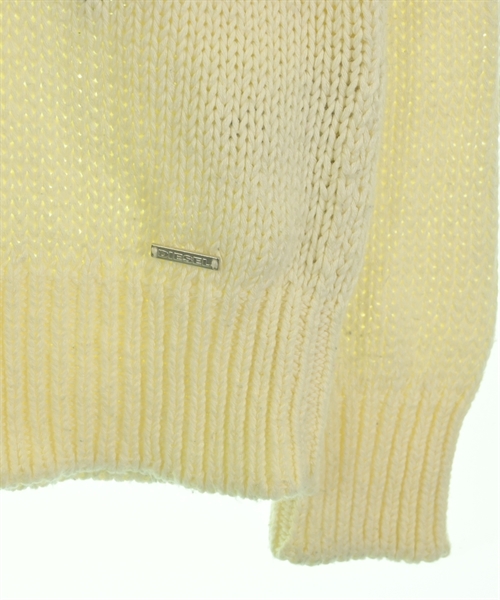 DIESEL（ディーゼル）ニット・セーター 白 サイズ:M レディース/2200613140089