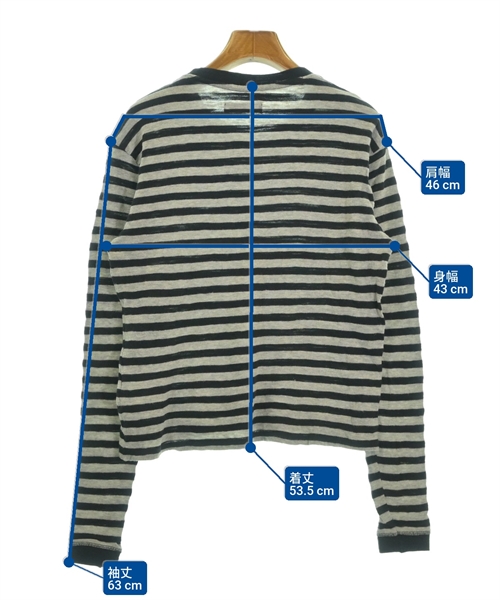 DIESEL（ディーゼル）Tシャツ・カットソー グレー サイズ:F レディース/2200616551035