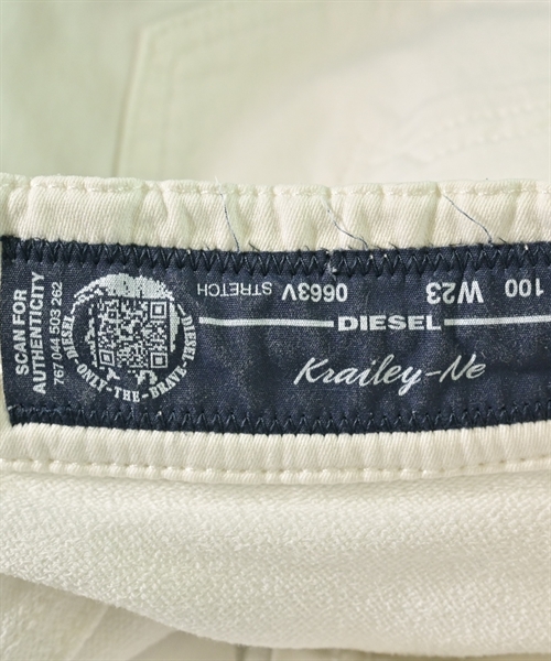 DIESEL（ディーゼル）チノパン 白 サイズ:23(XS位) レディース/2200626319076