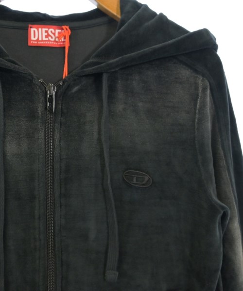DIESEL（ディーゼル）パーカー 黒 サイズ:S レディース/2200626363017