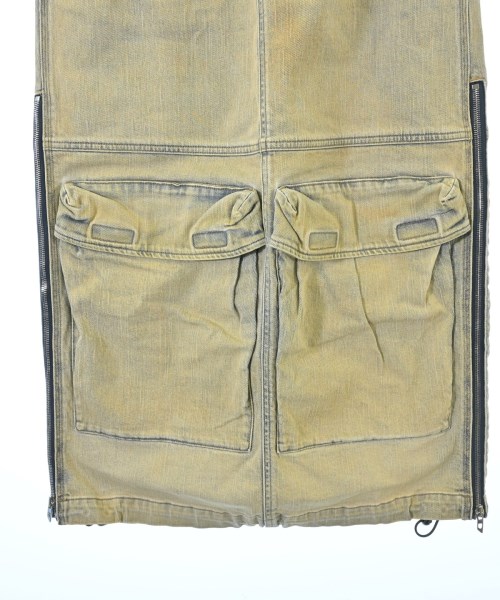 DIESEL（ディーゼル）ひざ丈スカート 紺 サイズ:25(S位) レディース/2200627210051