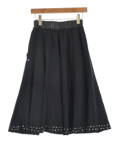 DIESEL（ディーゼル）ひざ丈スカート 黒 サイズ:XS レディース/2200628934048