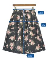 DIESEL（ディーゼル）ひざ丈スカート 黒 サイズ:26(M位) レディース/2200628934055