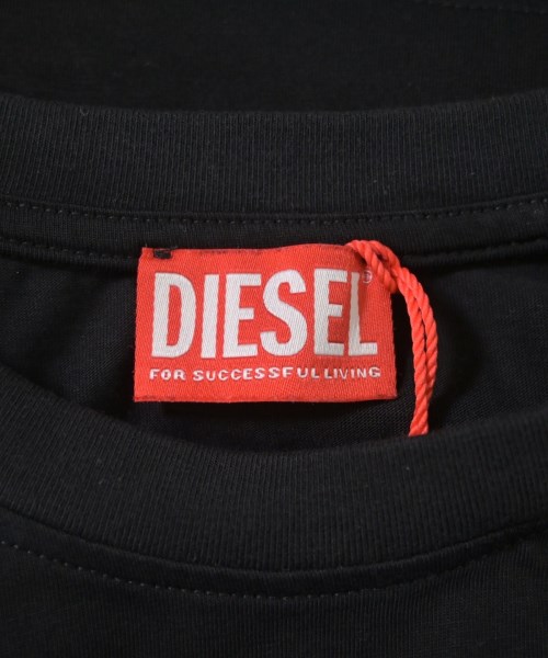 DIESEL（ディーゼル）Tシャツ・カットソー 黒 サイズ:XS レディース/2200617486077