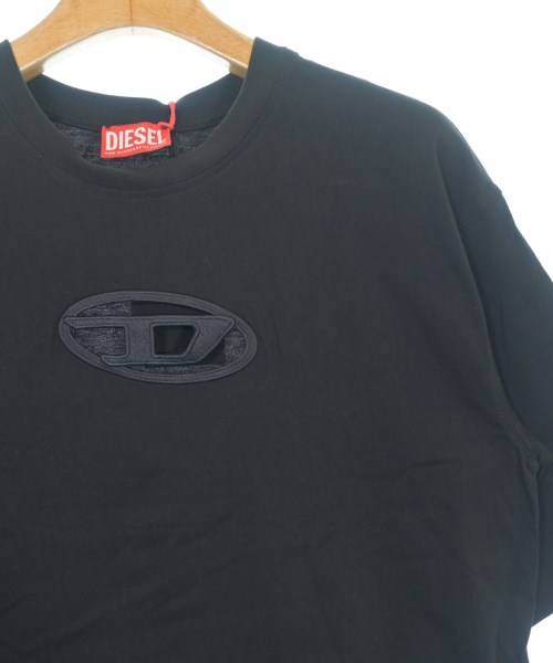 DIESEL（ディーゼル）Tシャツ・カットソー 黒 サイズ:XS レディース/2200617486077