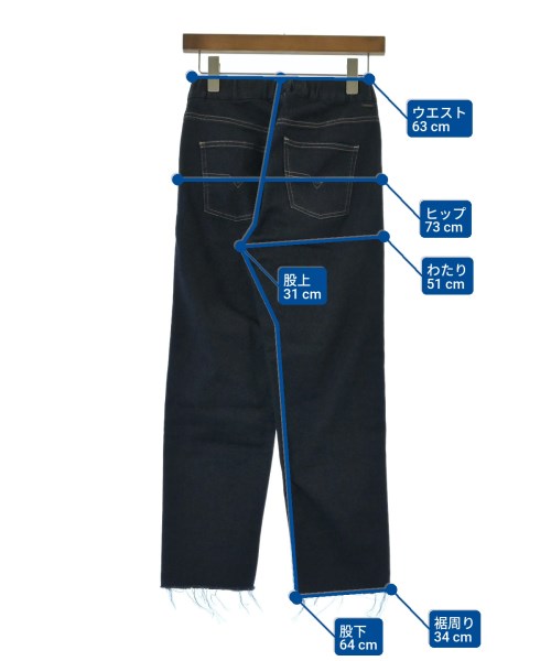 DIESEL（ディーゼル）デニムパンツ 紺 サイズ:XXS レディース/2200629573031