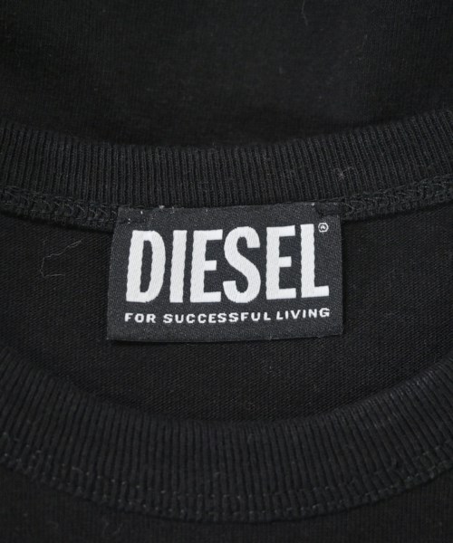 DIESEL（ディーゼル）Tシャツ・カットソー 黒 サイズ:S レディース/2200630576045