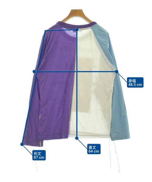 DIESEL（ディーゼル）Tシャツ・カットソー 紫 サイズ:S レディース/2200632328048