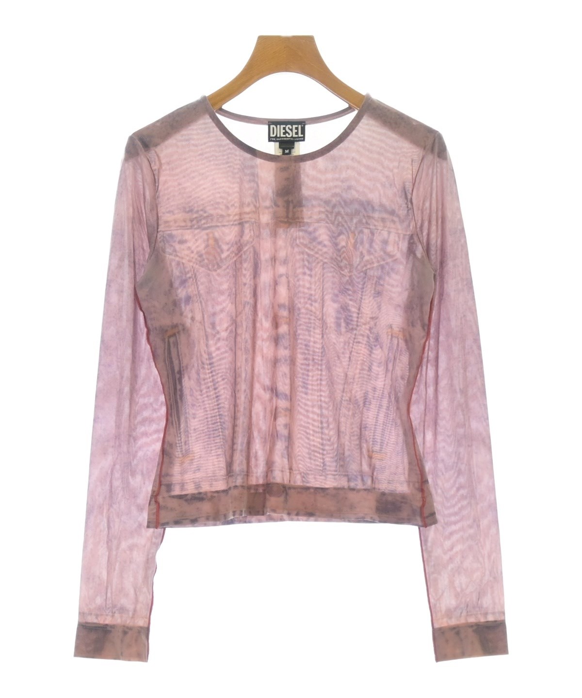 DIESEL（ディーゼル）Tシャツ・カットソー ピンク サイズ:M レディース