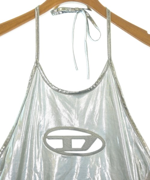 DIESEL（ディーゼル）キャミソール シルバー サイズ:M レディース/2200632328116