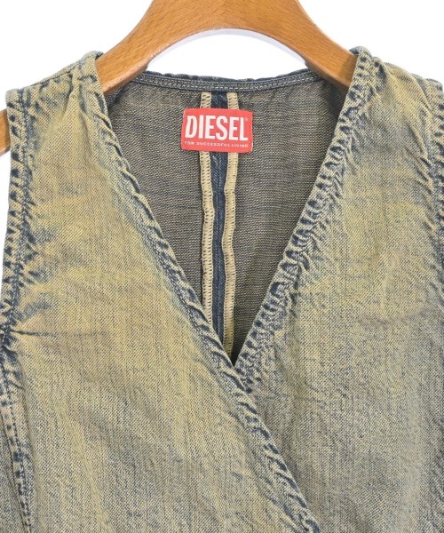 DIESEL（ディーゼル）ベスト 青 サイズ:XS レディース/2200632328147
