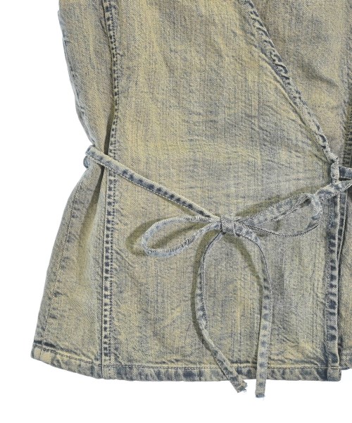 DIESEL（ディーゼル）ベスト 青 サイズ:XS レディース/2200632328147