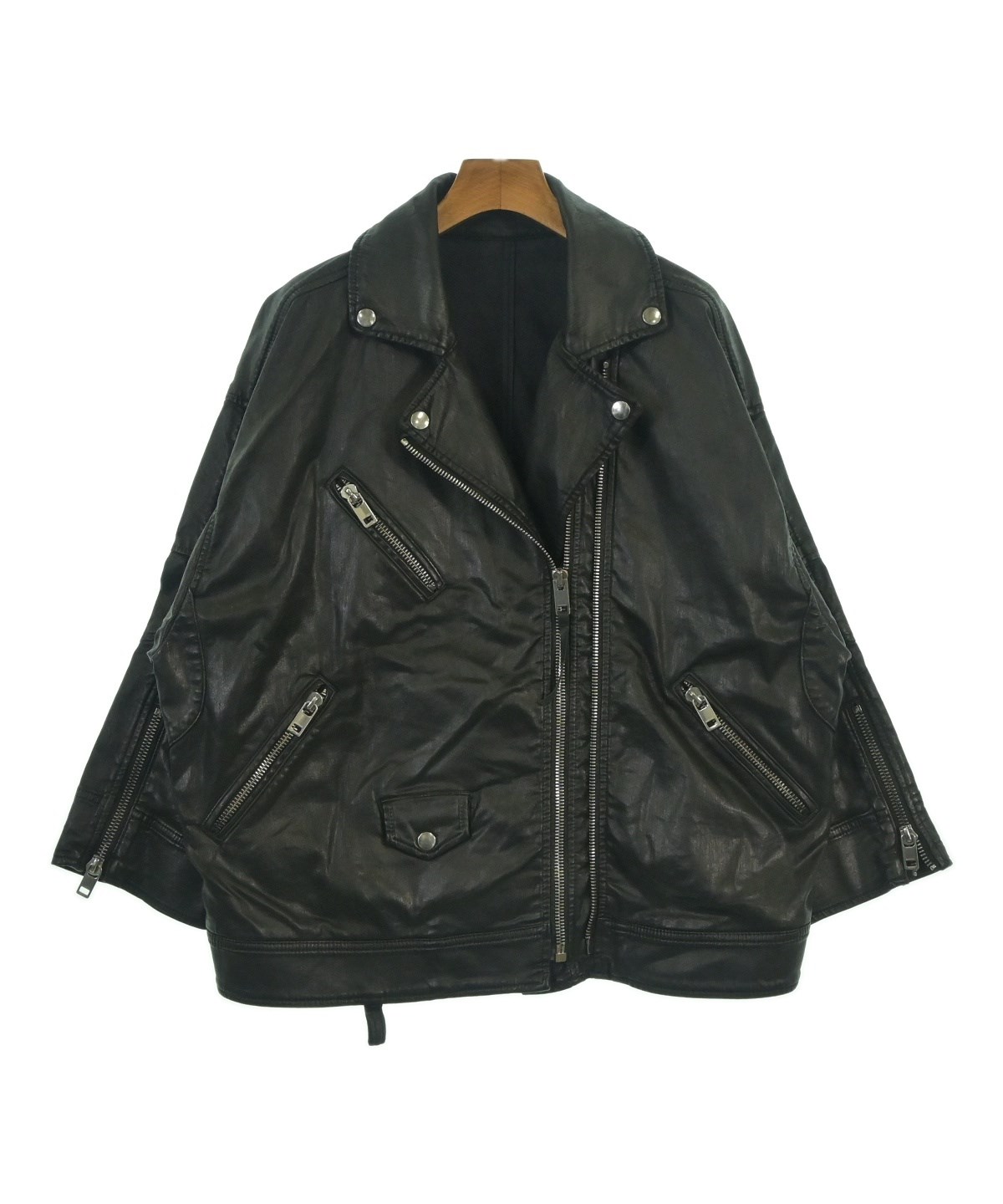 DIESEL（ディーゼル）ライダース 黒 サイズ:XS レディース